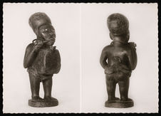 Kleine Plastik der Ba-Kongo [petite sculpture du Bas Congo]