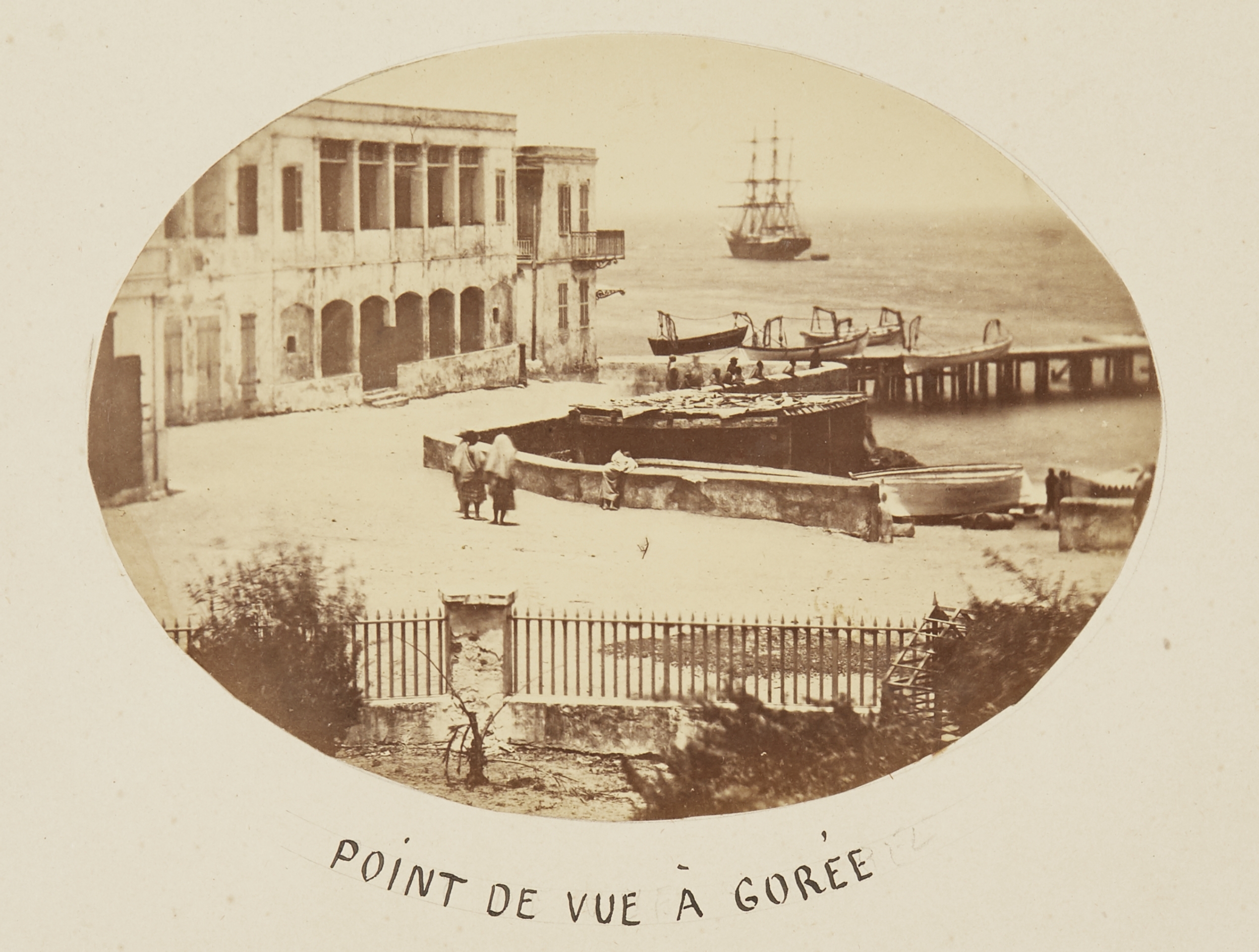 Point de vue à Gorée