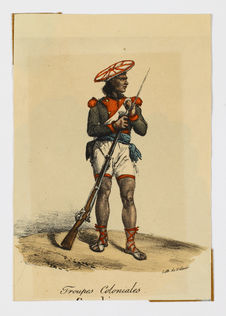 Troupes coloniales - Cypahis 1814 à 1824