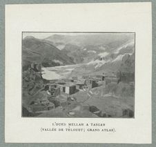 L'oued Mellah à Tasgah (Vallée de Telouet; gand Atlas)