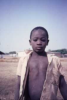 Côte d'Ivoire, Kong, Toussian, jeune garçon