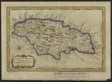 Carte de l'Isle de la Jamaique