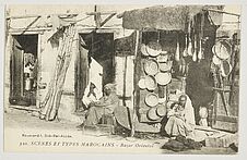 Scènes et types marocains - Bazar Oriental