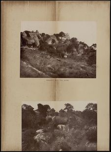Zimbabye hill and ruins