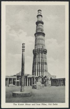 The Kutub Minar and Iron Pillar