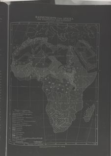 Carte ethnique de l'Afrique