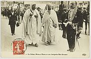 Vichy - Le Sultan Moulai Hafid et son interprête Ben Ghabrit