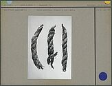 Fragments de corde néolithiques, âge des métaux
