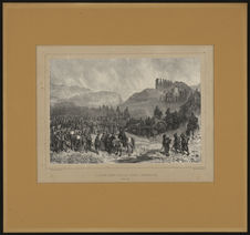 L'armée prend position devant Constantine. Octobre, 1837