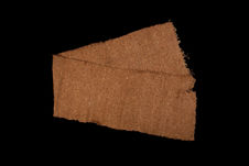 Gros tissu de laine brune