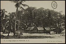 Un village indigène de Nossi-Bé