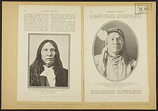 Nuage Rouge, chef ogalala sioux, mort en 1909 à 87 ans