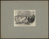 Inauguration des travaux de percement de l'isthme de Suez, le 25 avril 1859. Le…