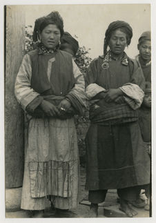 Femmes tibétaines du Haut-Mékong (Tibet oriental)