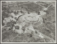 Sans titre [vue aérienne d'un site archéologique mexicain]