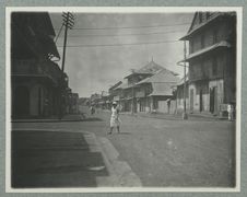 Guyane. Angle des rues Liberté et F. Arago à Cayenne
