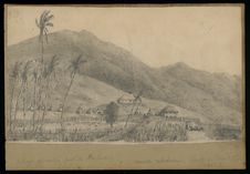 Village de natifs, port de Ballade, Nouvelle-Calédonie