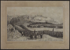 Revue, après la prise de Constantine (Octobre 1837)