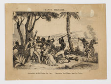 "Incendie de la Plaine du Cap. Massacre des Blancs par les Noirs"