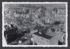 Francfort, panorama view from cathedral Tower