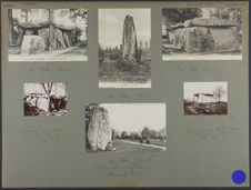 Monuments mégalithiques. Maine-et-Loire