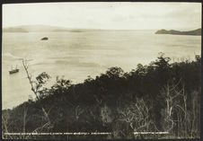 Thousand ships bay, looking north from Bugotu - Solomons