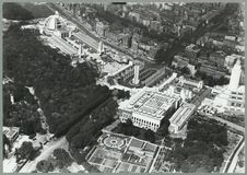 Vincennes. Vue aérienne. Exposition coloniale de 1931