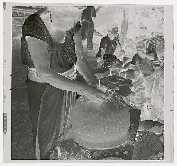 Potières de Pantepec : fabrication d'une marmite &quot;chichapal&quot