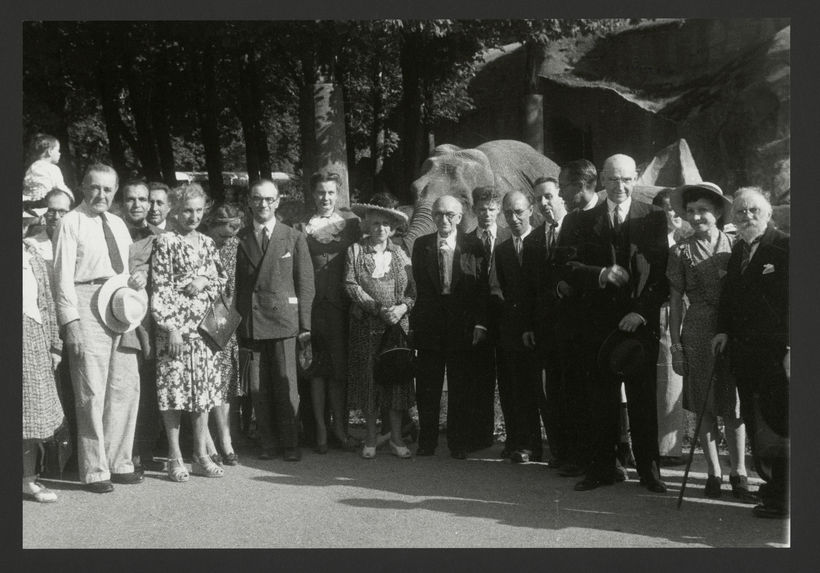 Congrès International des Américanistes, Paris 1947 [portrait de groupe]