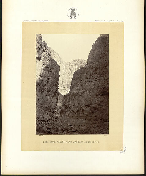 Limestone Walls, Kanab Wash, Colorado River