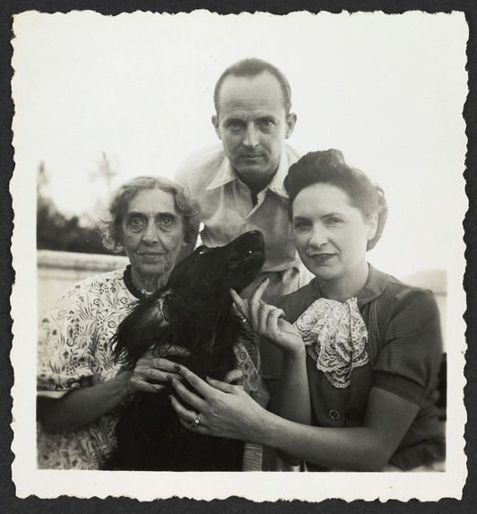 Maman, Marthe, Pati et moi