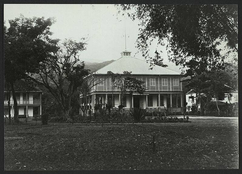 Papeete, l'Hôtel du Gouverneur