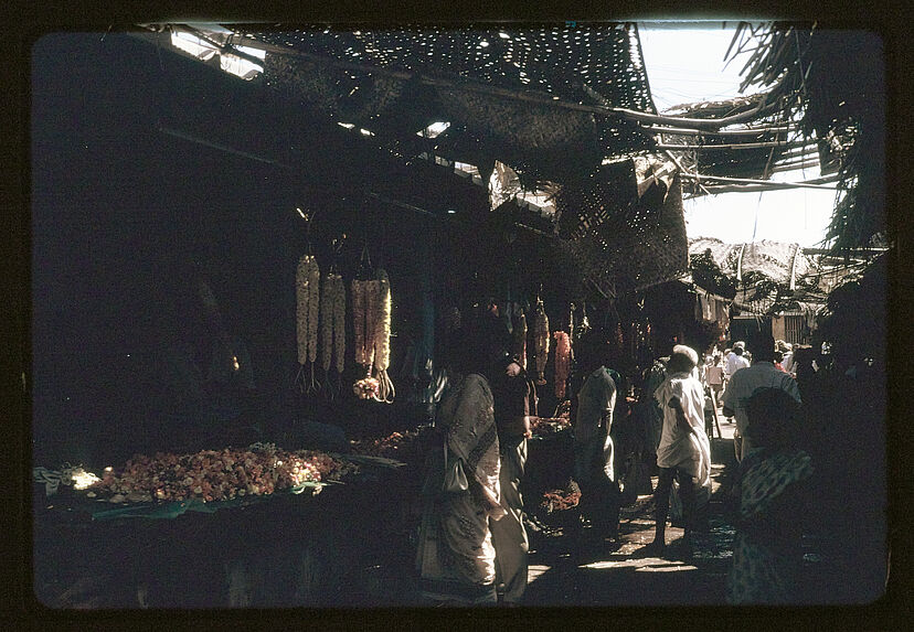 Pondichéry, au marché