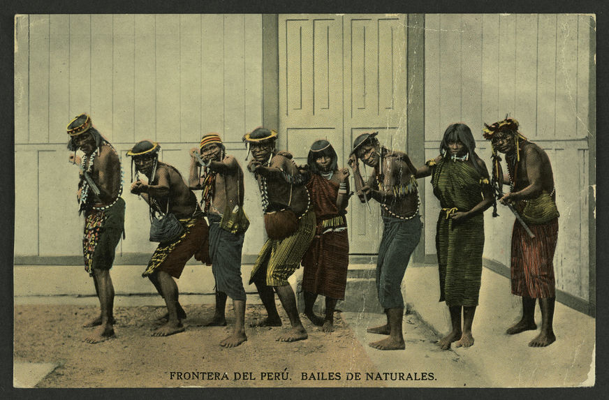 Frontera del Peru, Bailes de Naturales