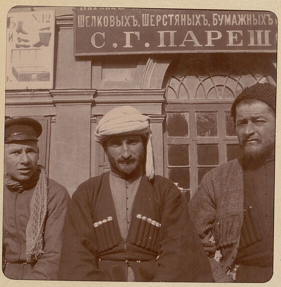Un Imérétien photographié à Tiflis