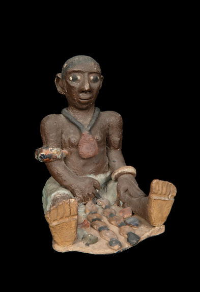 Statuette masculine représentant un bokonon