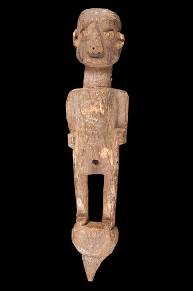 Statuette piquet anthropomorphe