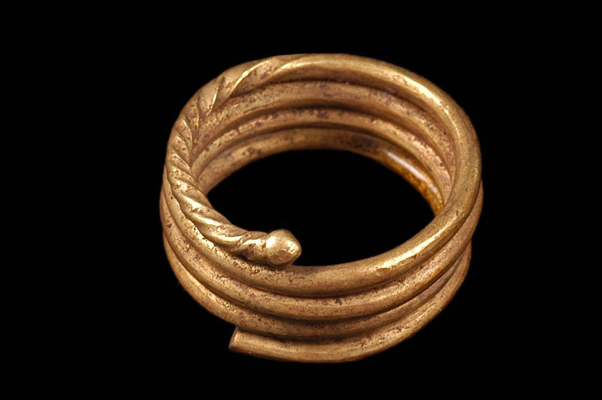 Bague spiralée