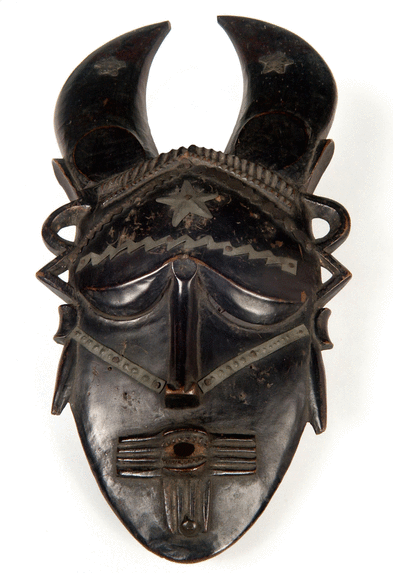 Masque anthropo-zoomorphe