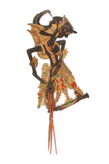 Figure de wayang kulit : Pangeran Gatotkaca (Anak Werkudara)