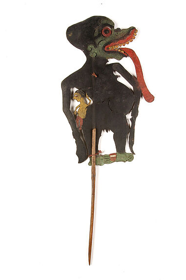 Figure de wayang kulit : Setan Kalei ou Kali