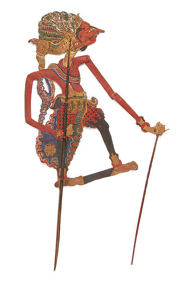 Figure de wayang kulit : Neger Chempala Derdja raja prabu Durpado