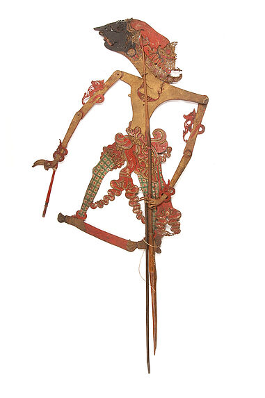 Figure de wayang kulit : Demang Suwatama ou Aswatama Anak dari Pendita