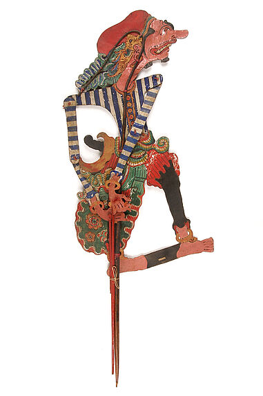 Figure de wayang kulit : Aria Sangkuni Patih raja Astina