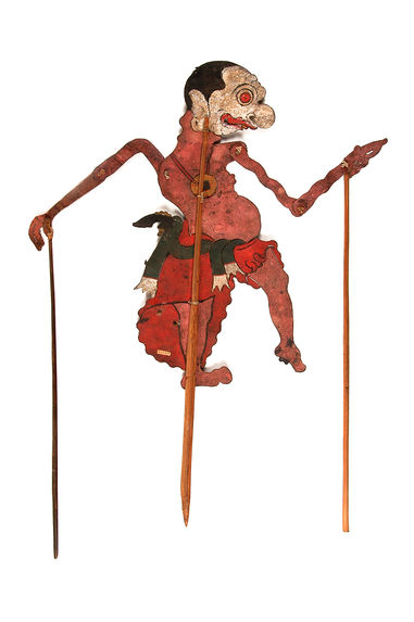 Figure de wayang kulit : Nala Gareng (Penakawan Arjuna)