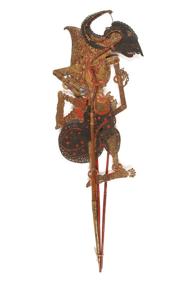 Figure de wayang kulit :Batara Indra