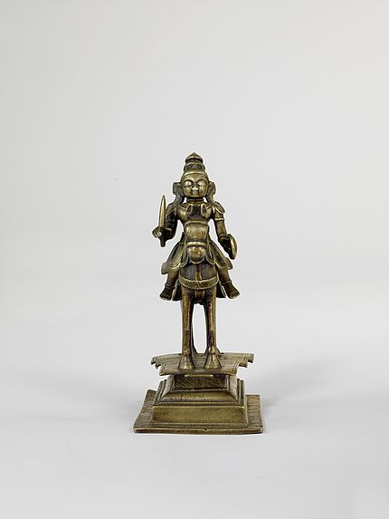 Statuette du dieu cavalier (Khandoba)