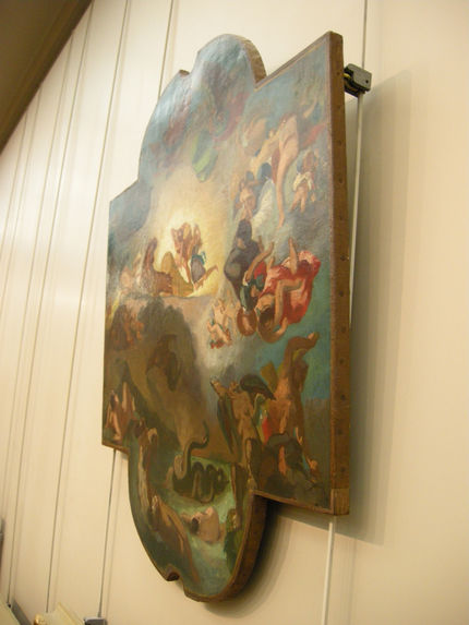 Le triomphe d'Apollon d'après Delacroix