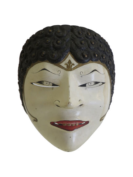 Masque figurant Srikandi