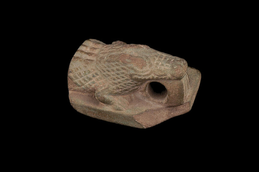 Figurine de crocodile (fragment)